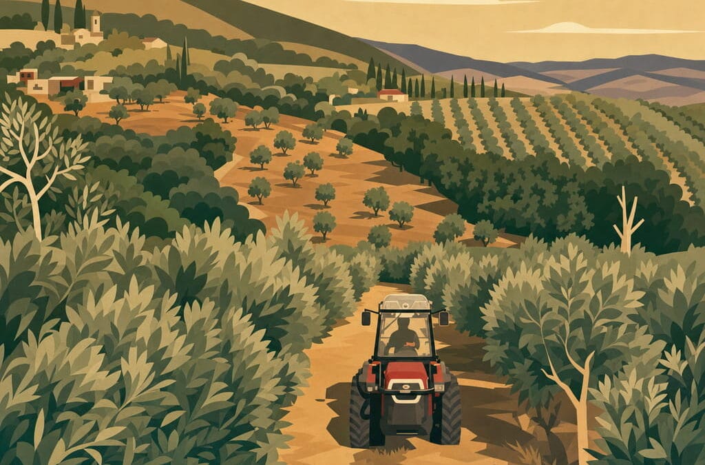 Come nasce l'Olio Aroldo in un'estate di siccità