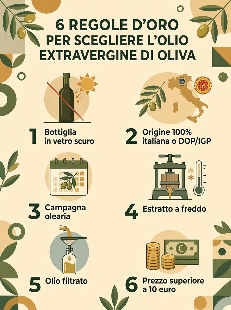 Come scegliere l'olio extravergine d'oliva senza farsi fregare dal marketing 3 Come scegliere l'olio extravergine d'oliva senza farsi fregare dal marketing 1